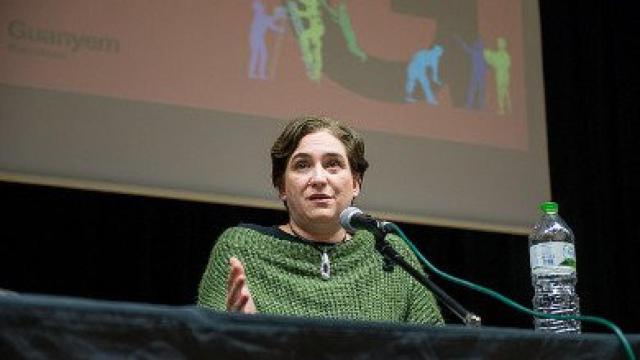 La líder de Barcelona en Comú, Ada Colau