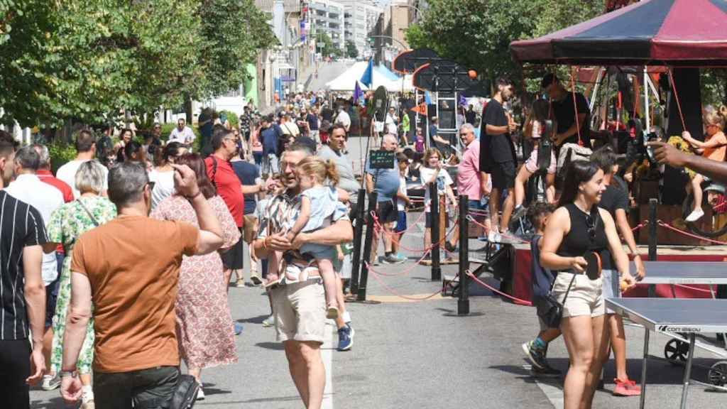 Jornada organizada por el Área Metropolitana de Barcelona (AMB) y los ayuntamientos metropolitanos en la que proponen transformar la N-150 en una avenida / EUROPA PRESS