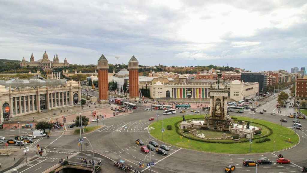 Vista de la Plaza de España