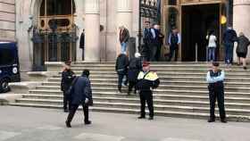 Entrada de la Audiencia Provincial de Barcelona (caso maristas) / EP