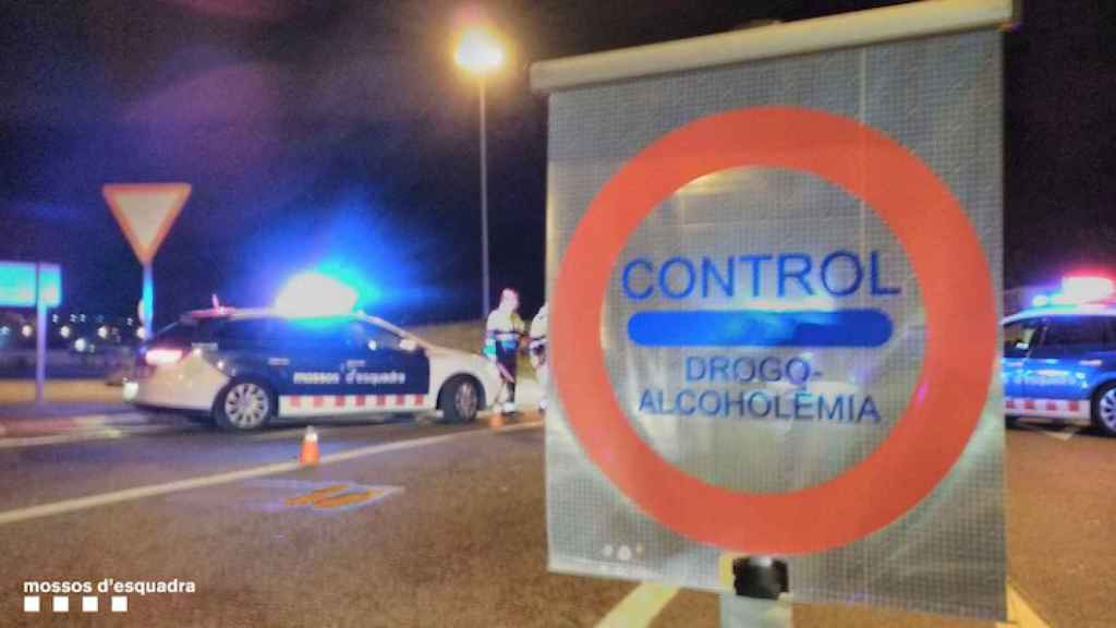 Un control de alcoholemia de los Mossos d'Esquadra