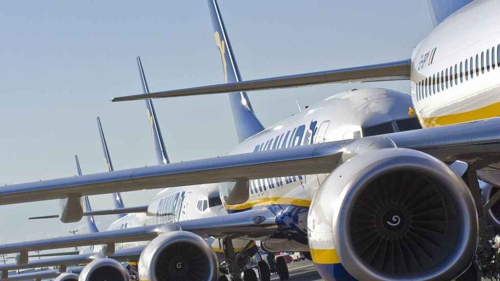 Imagen de aviones de Ryanair