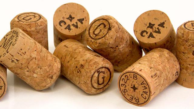 Tapones de corcho del fabricante Geyru, en suspensión de pagos / GEYRU