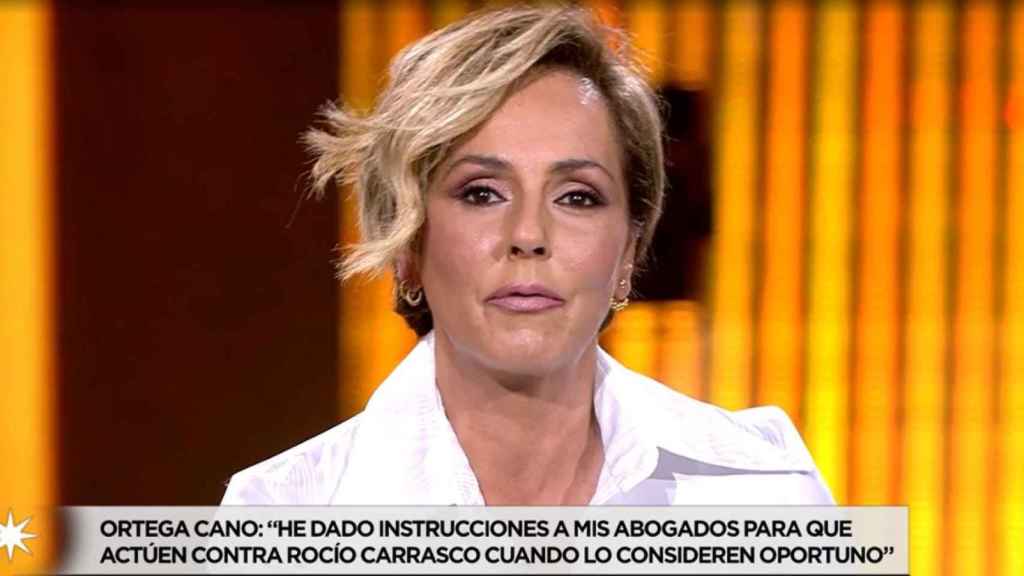 Rocío Carrasco responde a Ortega Cano