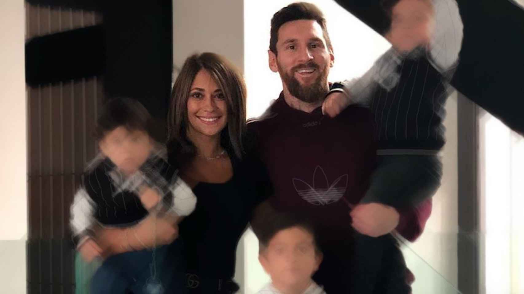 La familia Messi-Roccuzzo / INSTAGRAM