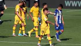 Riqui Puig tras el encuentro ante el Alavés /FCB