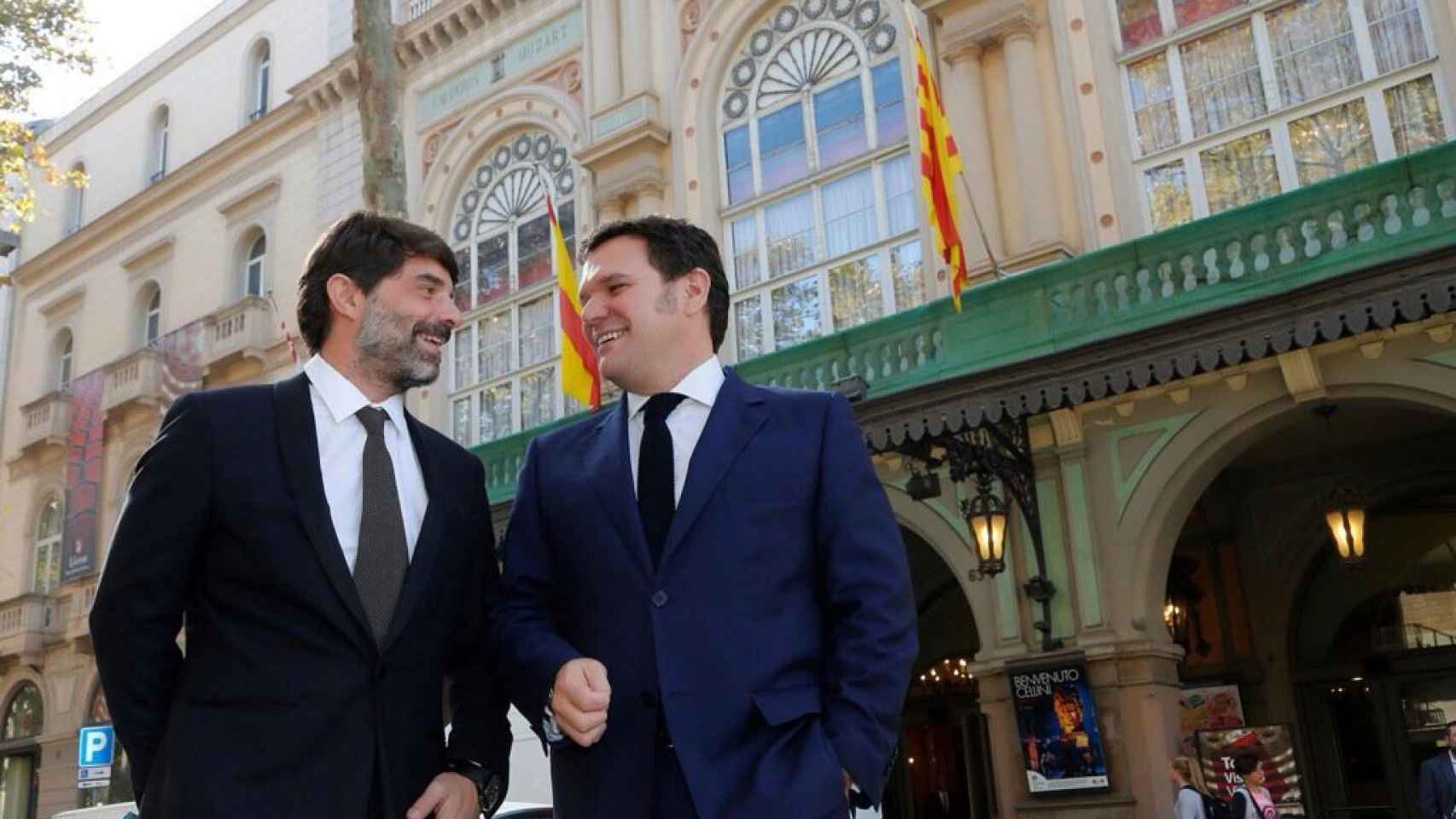 Juli Guiu en una imagen frente al Liceu de Barcelona / 'Festival Cap Roig'