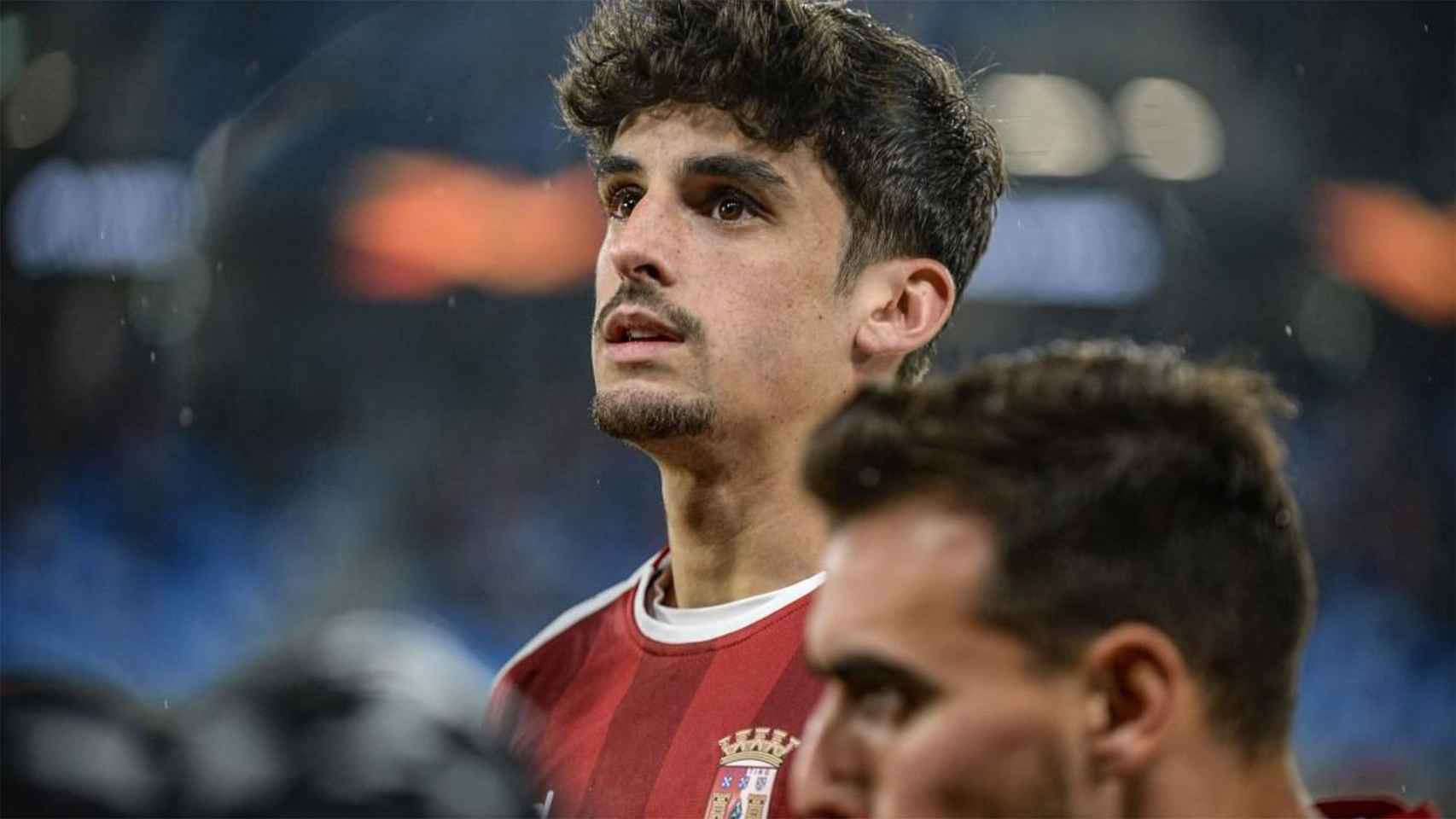 Francisco Trincao, en un partido con el Sporting de Braga | EFE