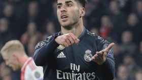 Una foto de Marco Asensio celebrando su gol ante el Ajax / INSTAGRAM