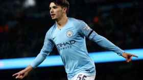 Una foto de archivo de Brahim en el Manchester City / EFE