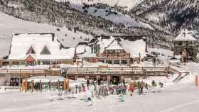 Estación de esquí Baqueira Beret, en el Vall d'Aran (Lleida)