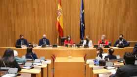 El director de Policía, Francisco Pardo, compareciendo en el Congreso / CONGRESO