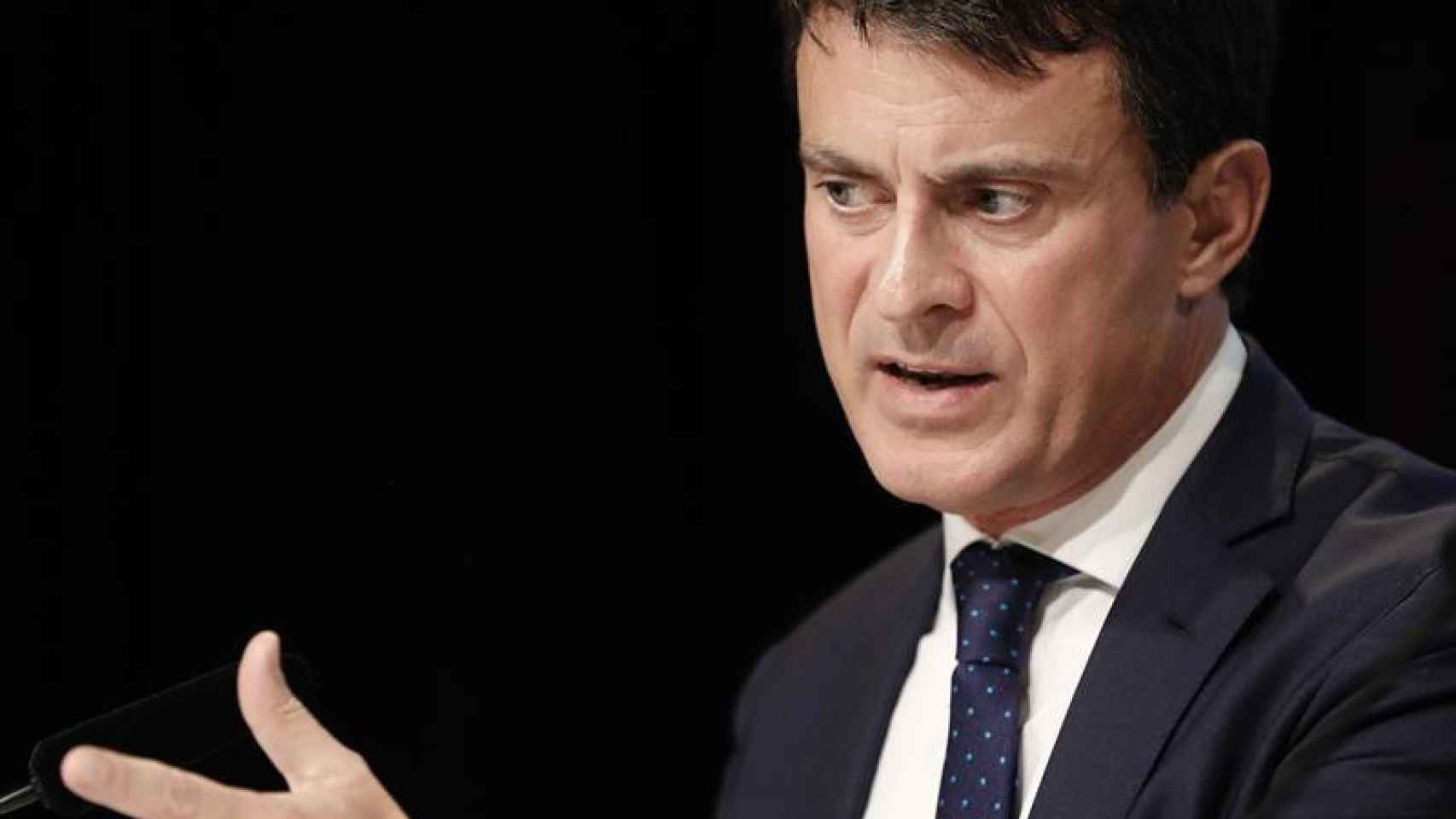 El candidato a la alcaldía de Barcelona Manuel Valls clausura el seminario internacional Grandes desafíos de Iberoamérica / EFE: J.P. Gandul