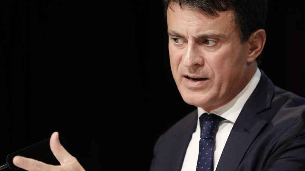 El candidato a la alcaldía de Barcelona Manuel Valls clausura el seminario internacional Grandes desafíos de Iberoamérica / EFE: J.P. Gandul