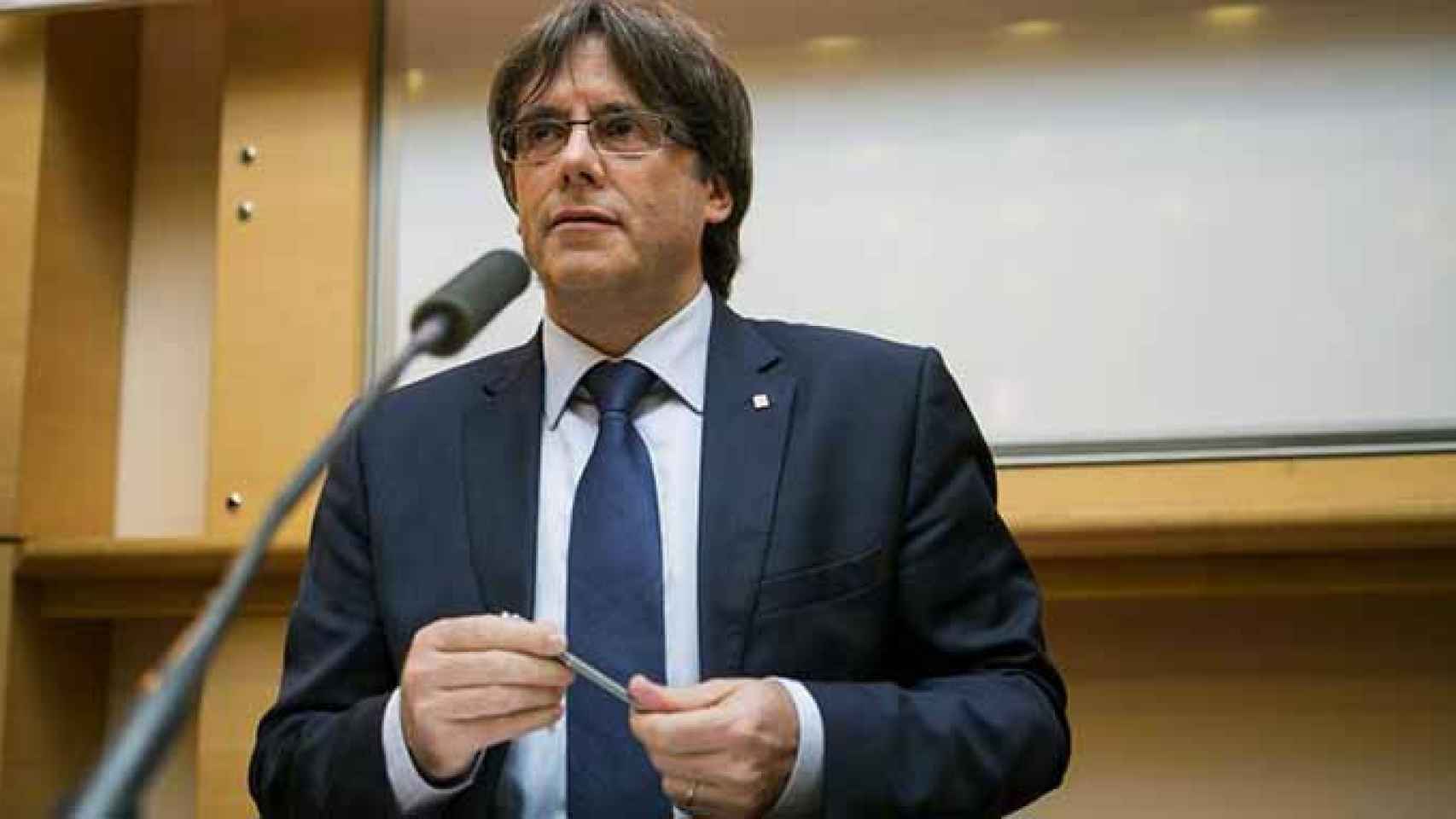 Carles Puigdemont, presidente de la Generalitat, en una imagen de archivo / EFE