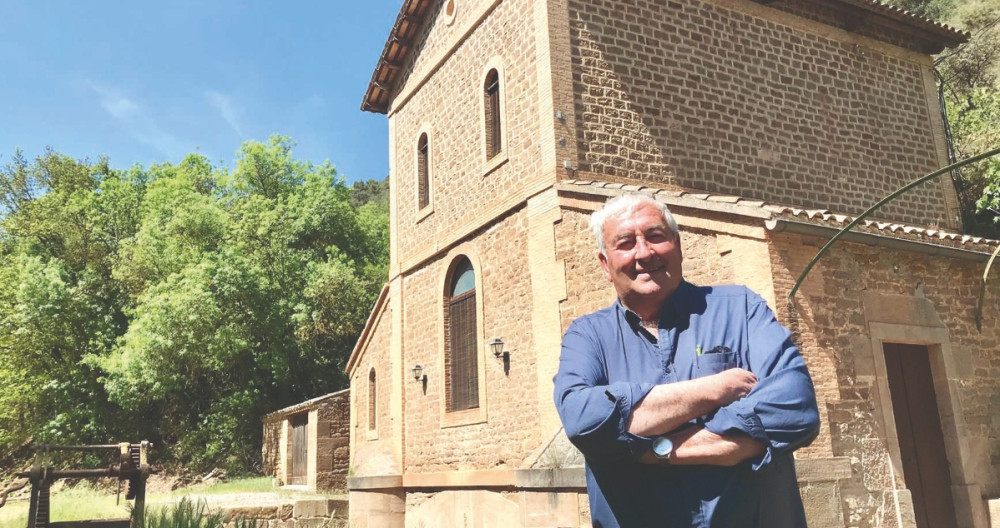 Amadeu Ros, presidente de la comunidad de regantes del Canal d'Urgell / CEDIDA