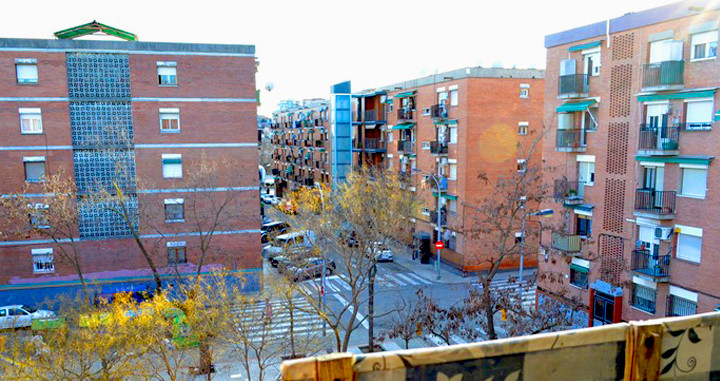 Vistas del barrio de Can Puiggener des del piso de un vecino / CIUDADANOS