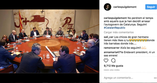 puigdemont instagram