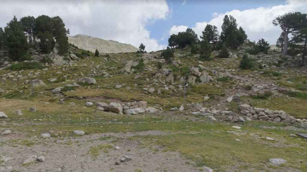 Zona donde se perdió la excursionista durante el temporal / GOOGLE MAPS