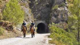 Una vía verde de España,un antiguo trazado ferroviario / EFE