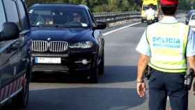 Control de Mossos d'Esquadra en una carretera / TWITTER MOSSOS