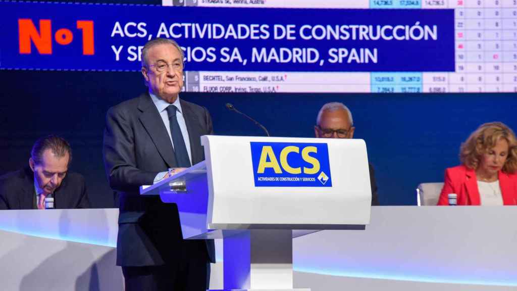 El presidente de ACS, Florentino Pérez / EP