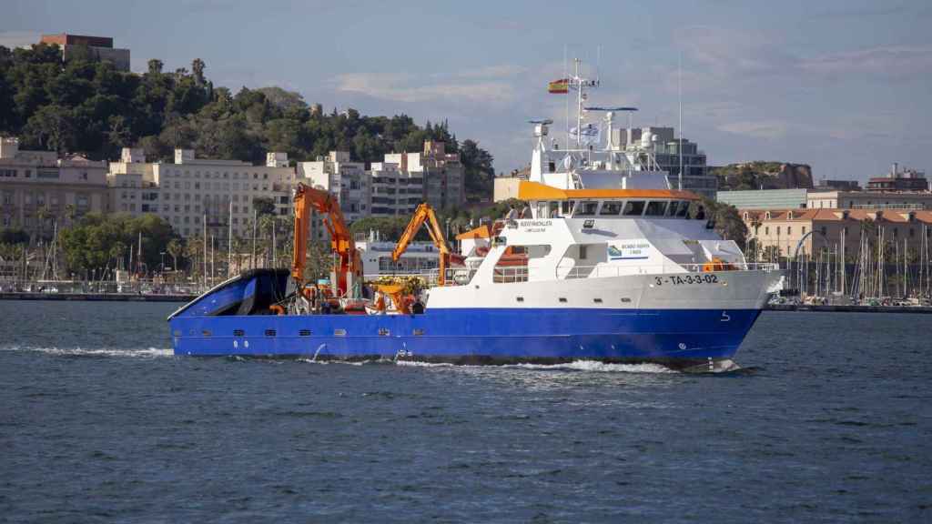 Uno de los barcos del Grupo Ricardo Fuentes para la pesca de atún rojo