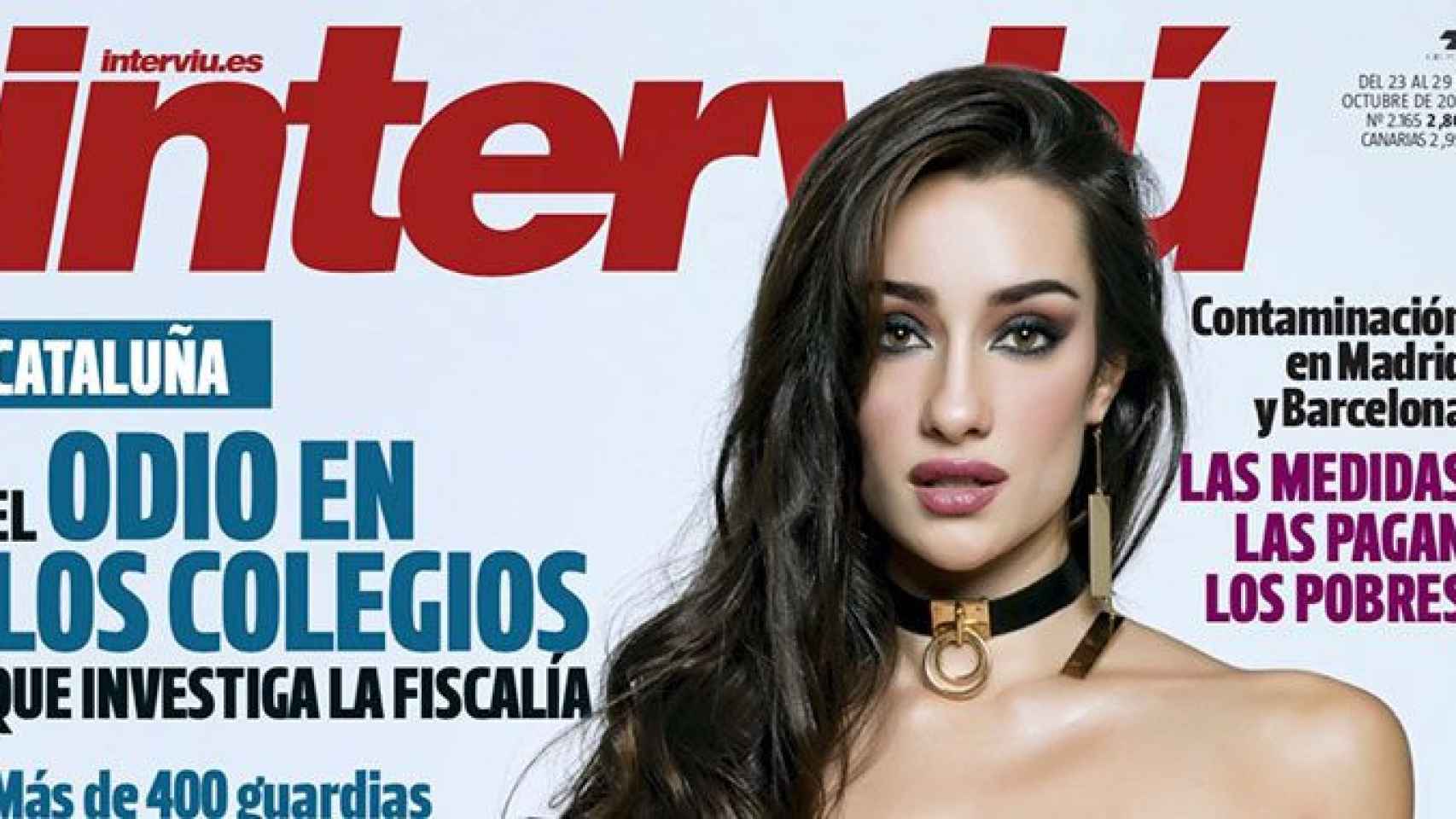 Una portada de 'Interviú', que el Grupo Zeta ha decidido cerrar junto con 'Tiempo' por las pérdidas que genera / CG