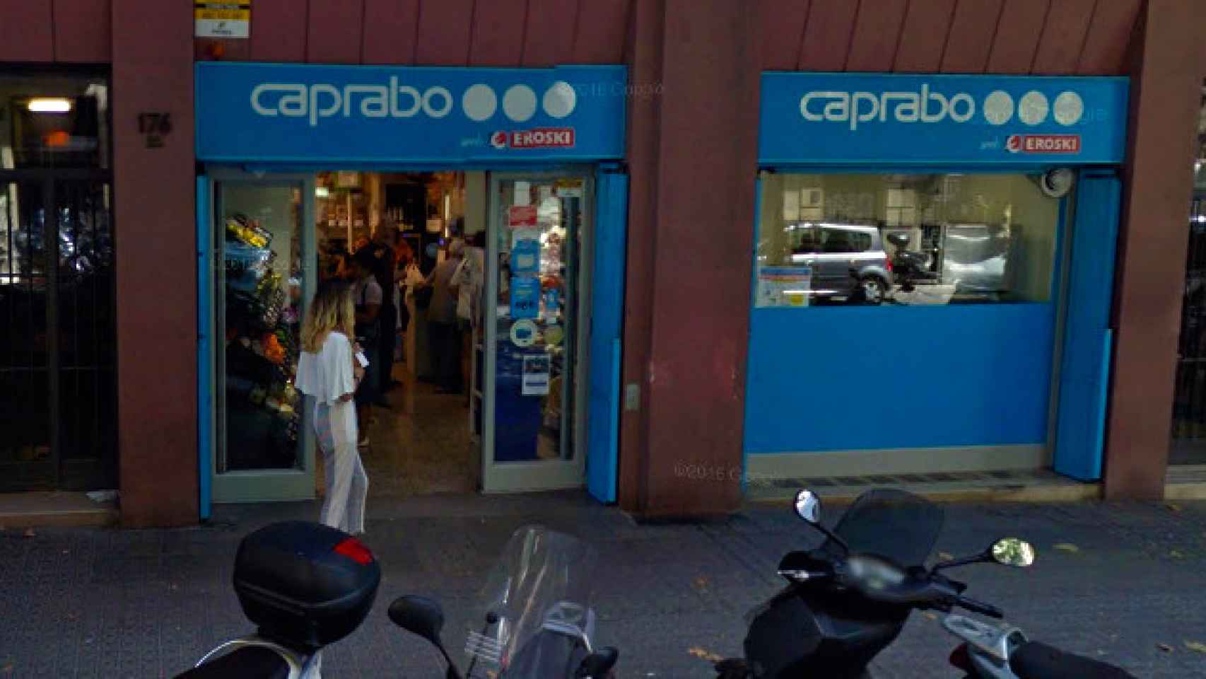 Un supermercado Caprabo en Barcelona