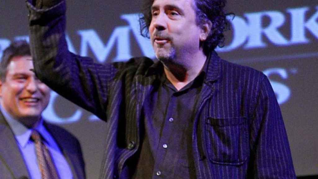 El director de cine, Tim Burton, durante una presentación / EP