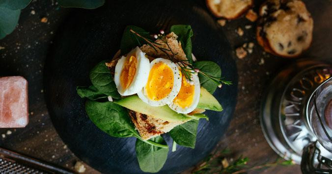 Plato equilibrado para comer sano en 2020 / UNSPLASH