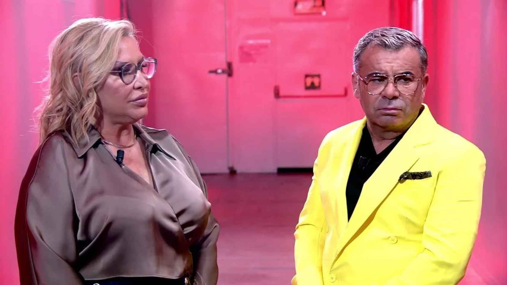 Raquel Mosquera y Jorge Javier Vázquez / MEDIASET