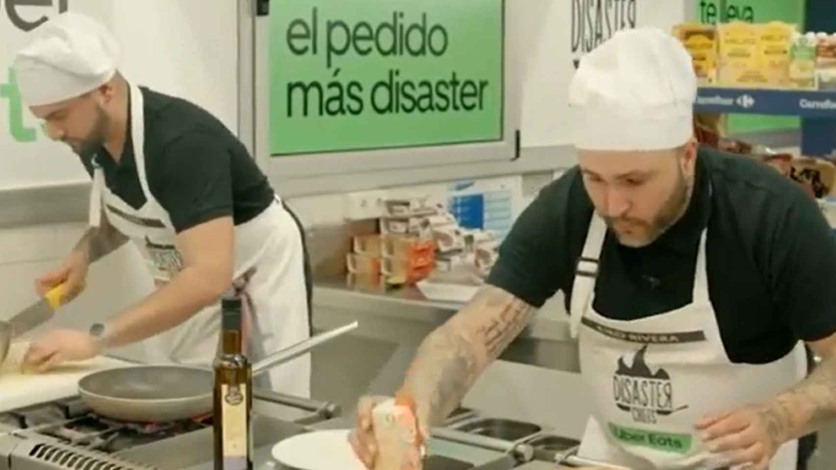 Kiko Rivera, en 'Disaster Chef' /YOUTUBE