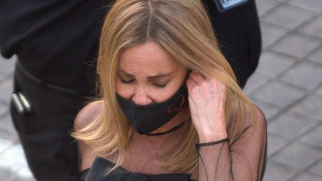 La actriz y presentadora, Ana Obregón, vestida de luto / EP