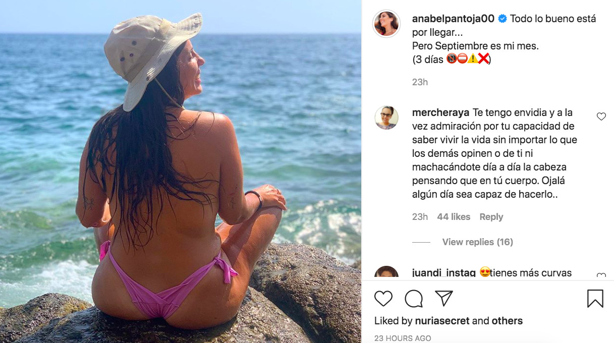 Anabel Pantoja presume de trasero a su paso por las Islas Canarias / INSTAGRAM