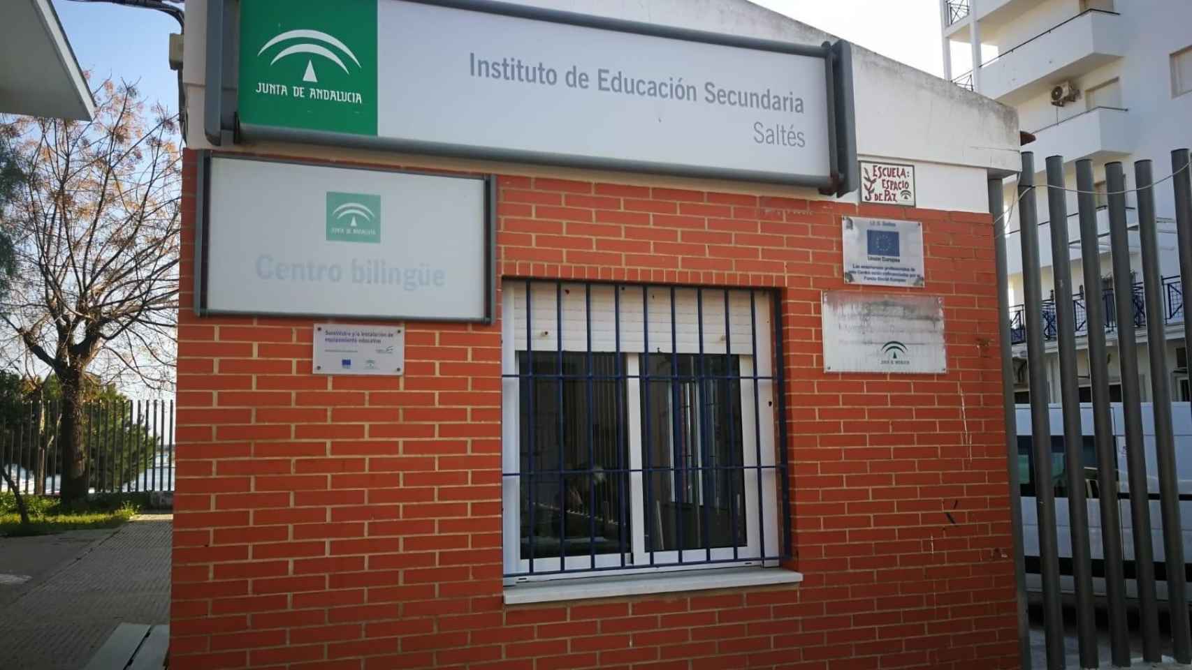 El instituto IES Saltés de Punta Umbría, en Huelva / EP