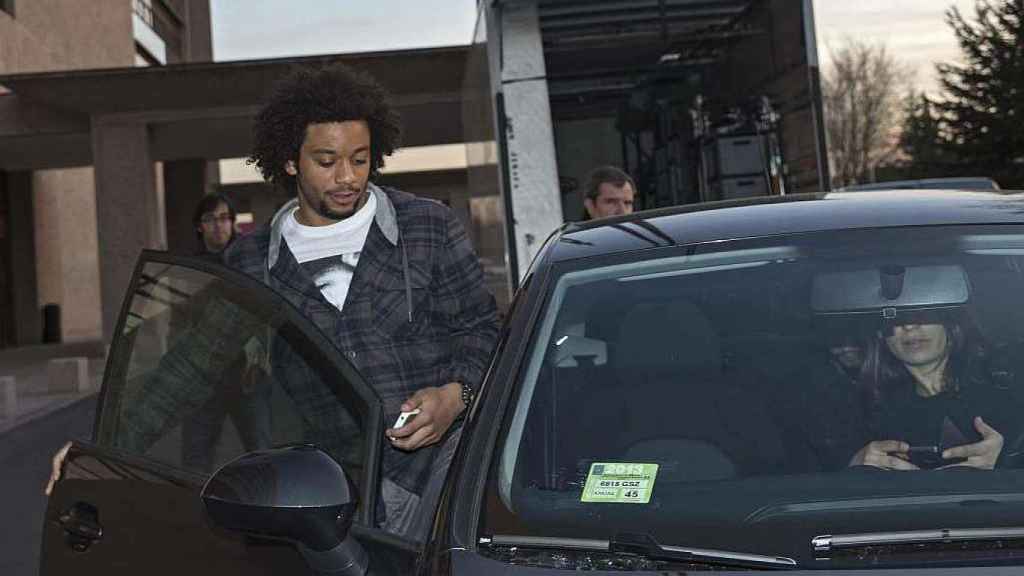 Marcelo en el coche