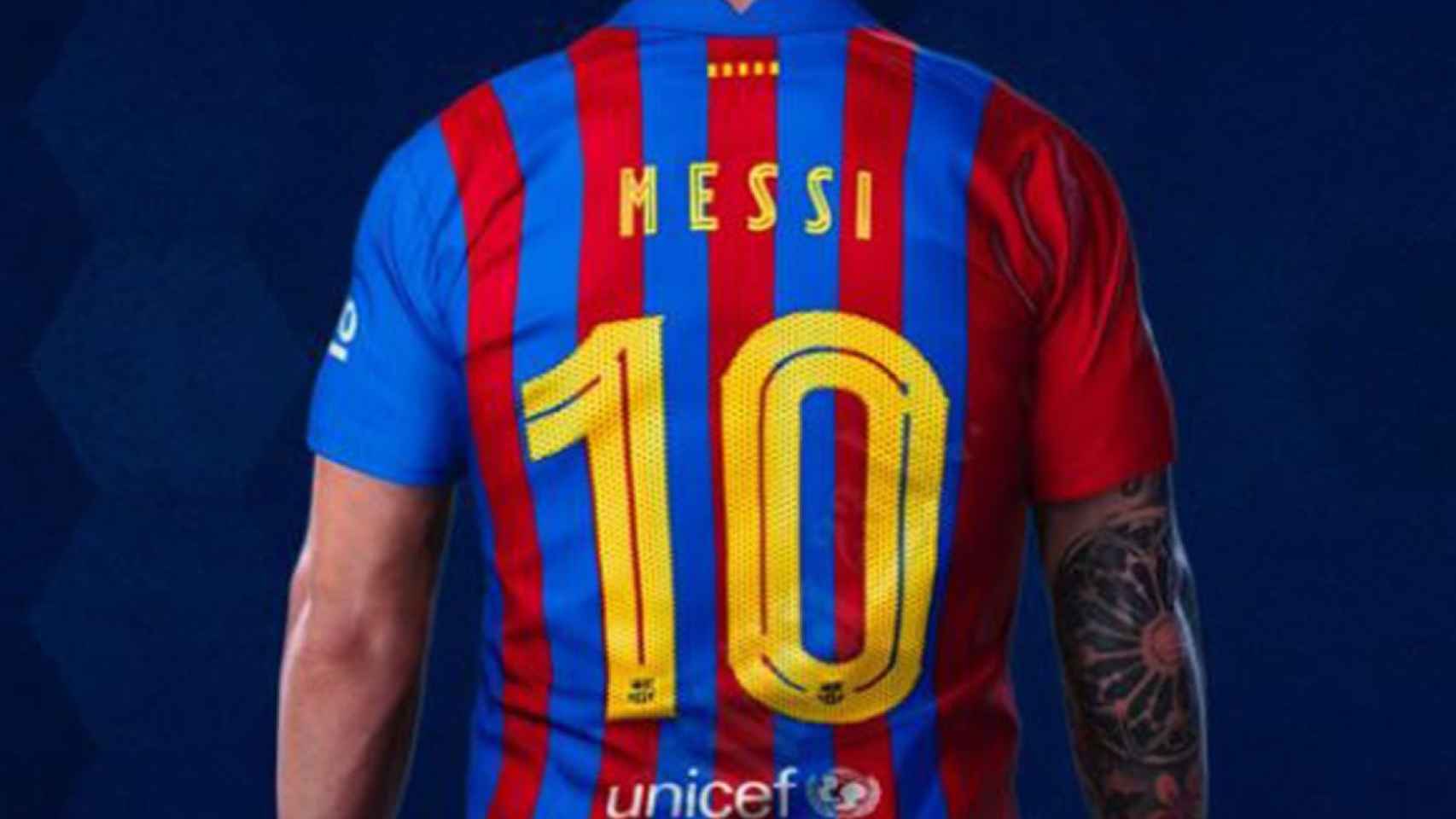 Desvelada la camiseta que vestirá el Barça en la próxima Champions /FOOTY HEADLINES