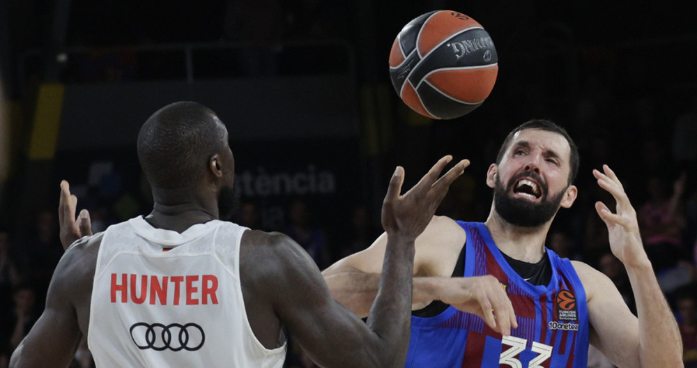 Mirotic, en una acción del partido contra el Bayern de Múnich / EFE