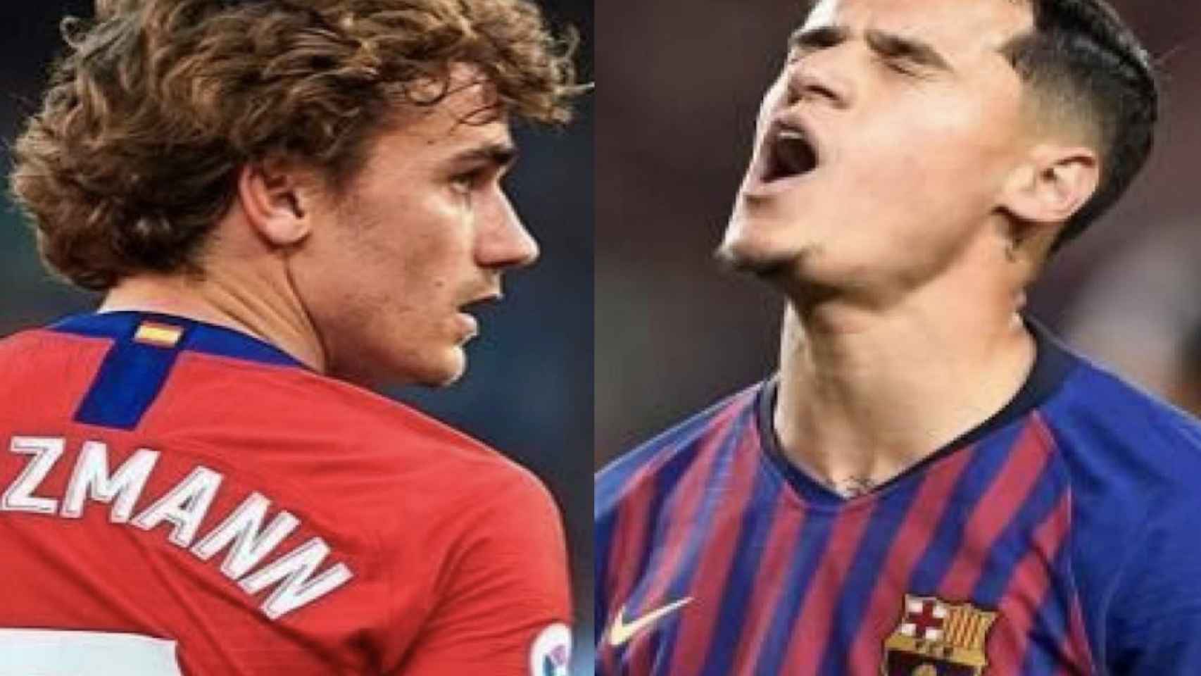 Una fotomontaje de Antoine Griezmann y Phlippe Coutinho / CM