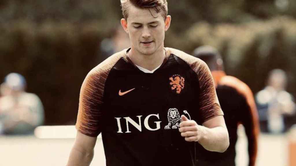 Una foto de Matthijs De Ligt, jugador del Ajax / Instagram