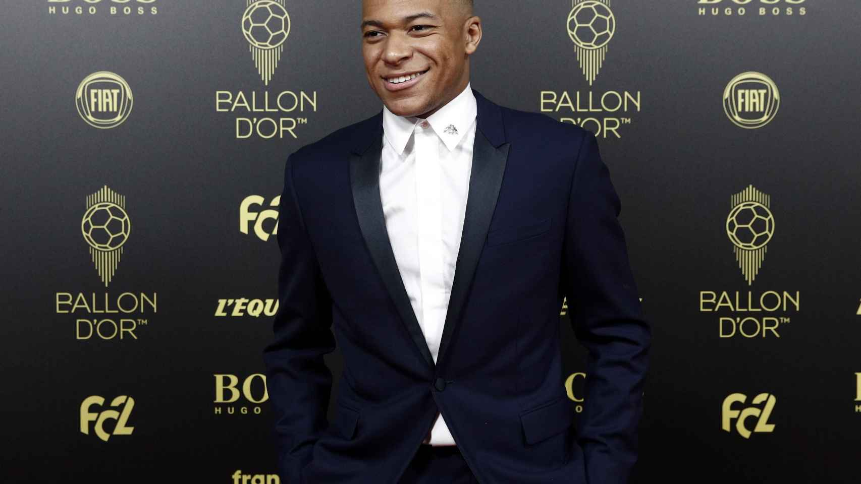 Mbappé, en la gala del Balón de Oro | EFE