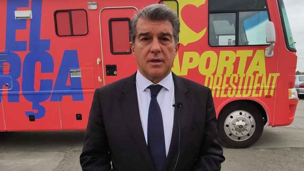 Joan Laporta, candidato a la presidencia del Barça / EUROPA PRESS