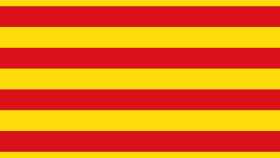 La Señera, bandera de Cataluña / MARTORELL