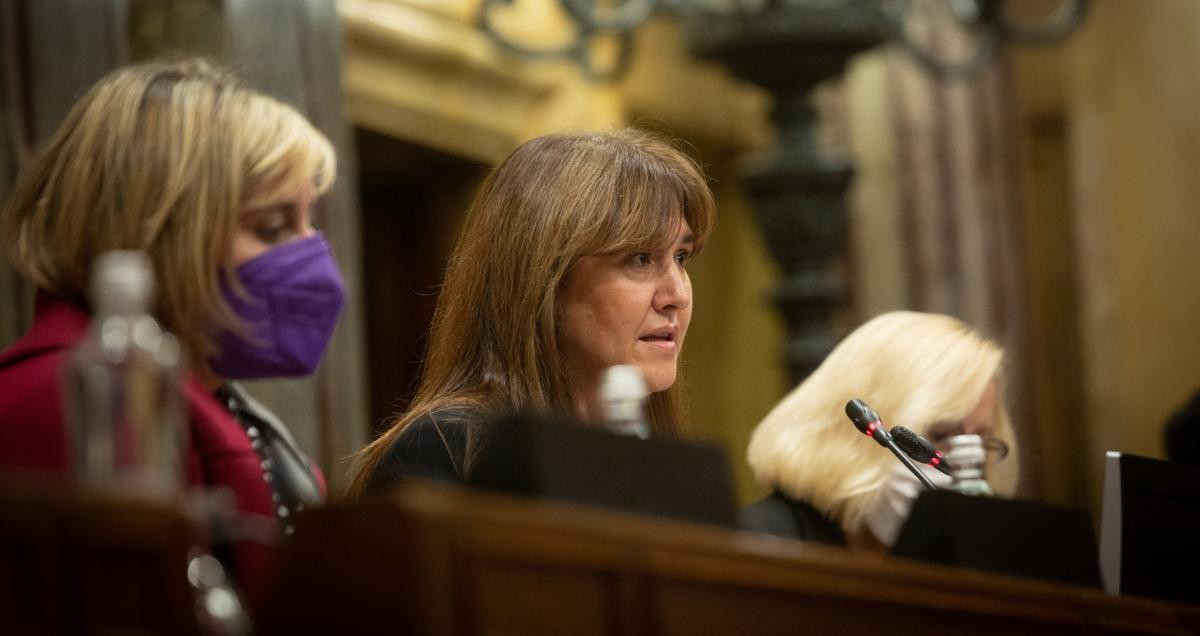 Laura Borràs, presidenta del Parlament / EUROPA PRESS