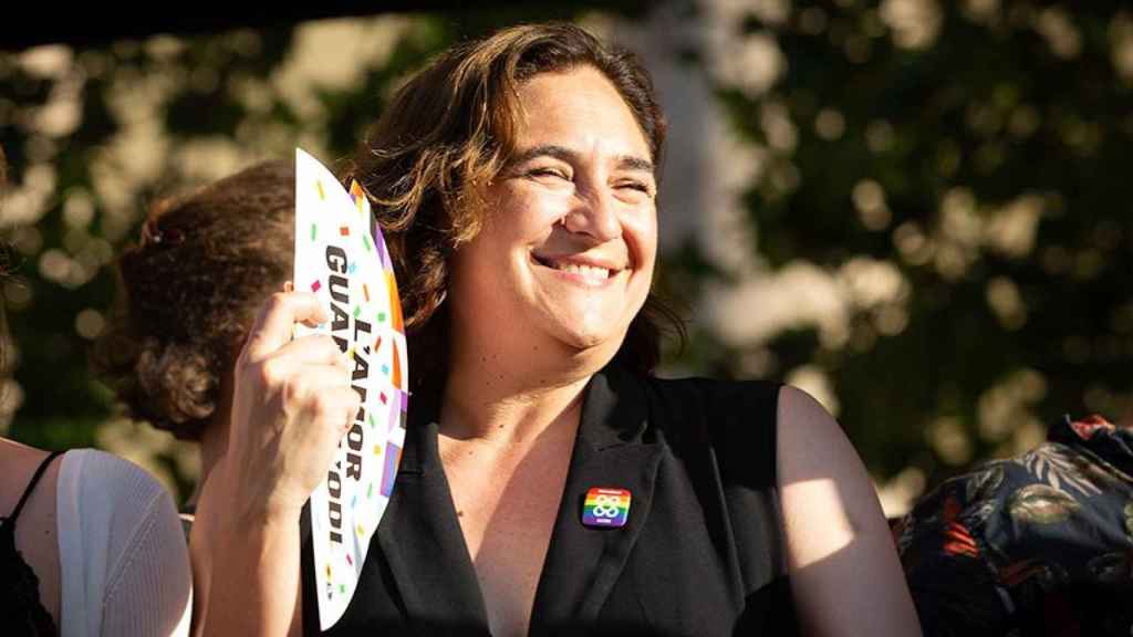 Ada Colau en la manifestación Pride! Barcelona con motivo del Orgullo LGTBI / EP