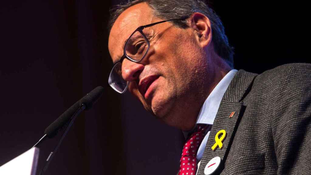 El presidente de la Generalitat, Quim Torra, podría efrentarse a un delito de desobediencia / EFE