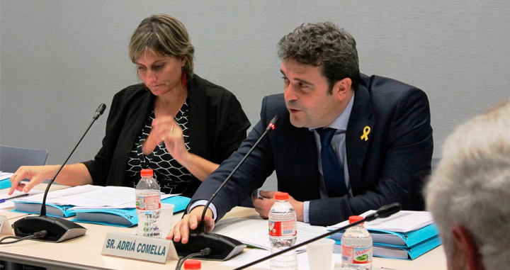 Adrià Comella, director del CatSalut, durante una comparecencia pública anterior / EP