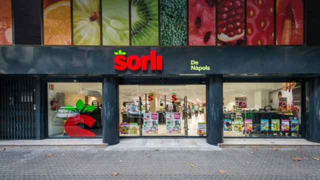 El exterior del supermercado Sorli de la calle Nàpols de Barcelona / CG