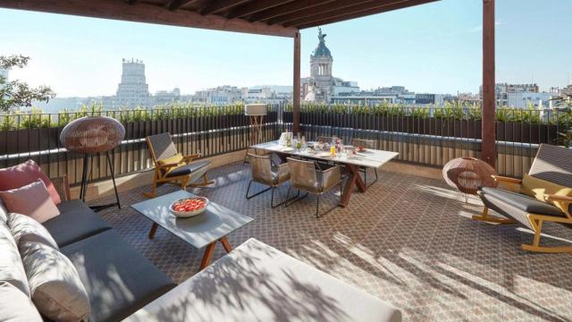 Azotea del hotel Mandarin Oriental en Barcelona / CG